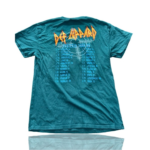 Def Leppard: Hysteria Repro Tour shirt from 88’: Adult Unisex Medium: GUC - Picture 3 of 5